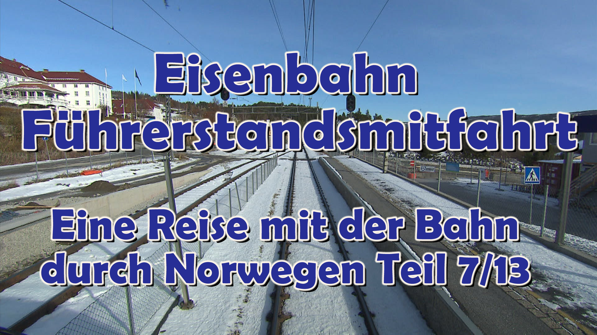Eisenbahn Führerstandsmitfahrt von Geilo nach Ål: Eine Reise durch Norwegen mit der Bahn - Teil 7/13