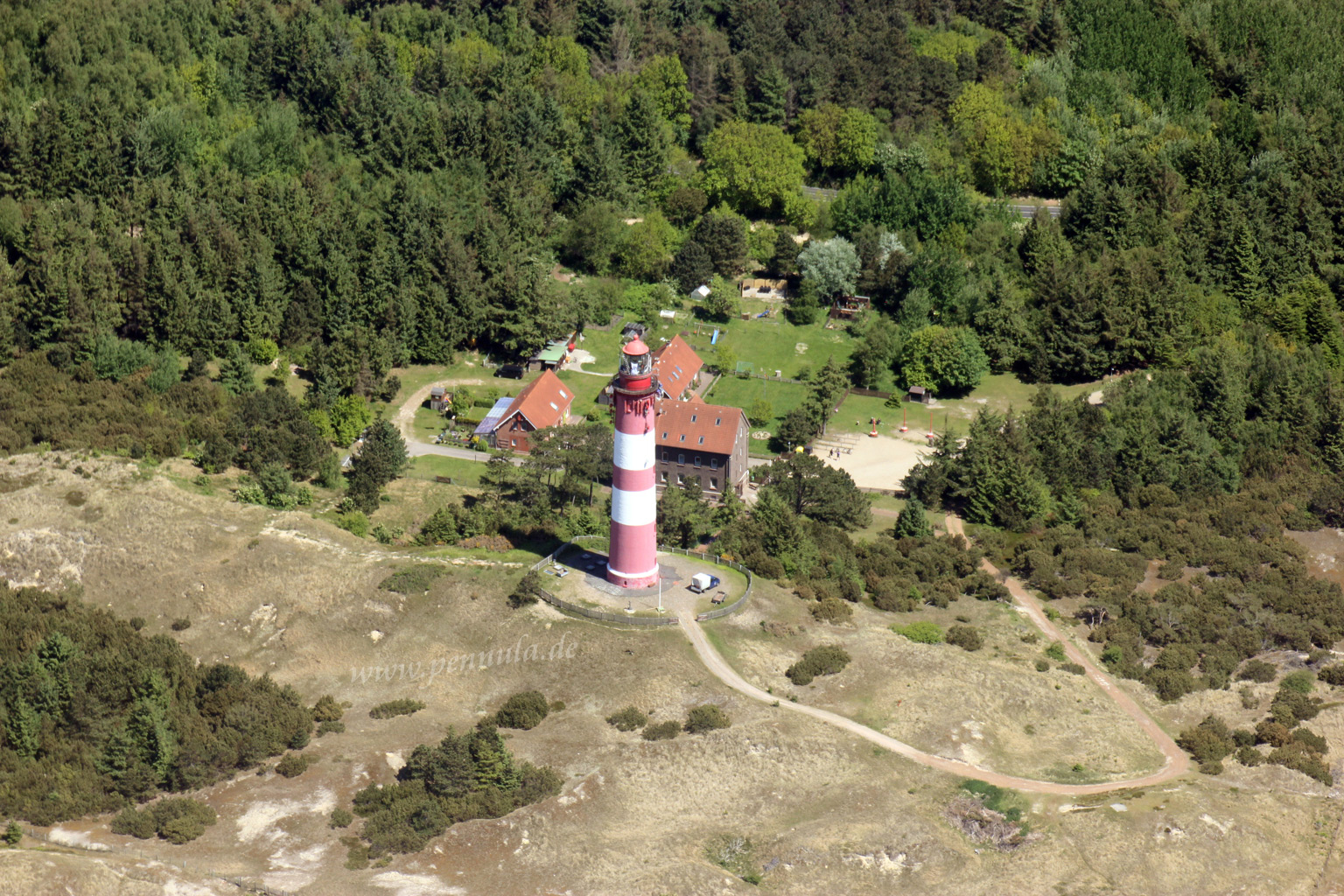Leuchtturm auf der Insel Amrum