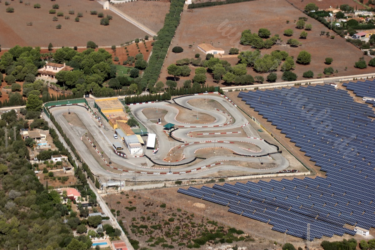 Die Go-Kart Kartbahn in Can Picafort Karting auf Mallorca Racing