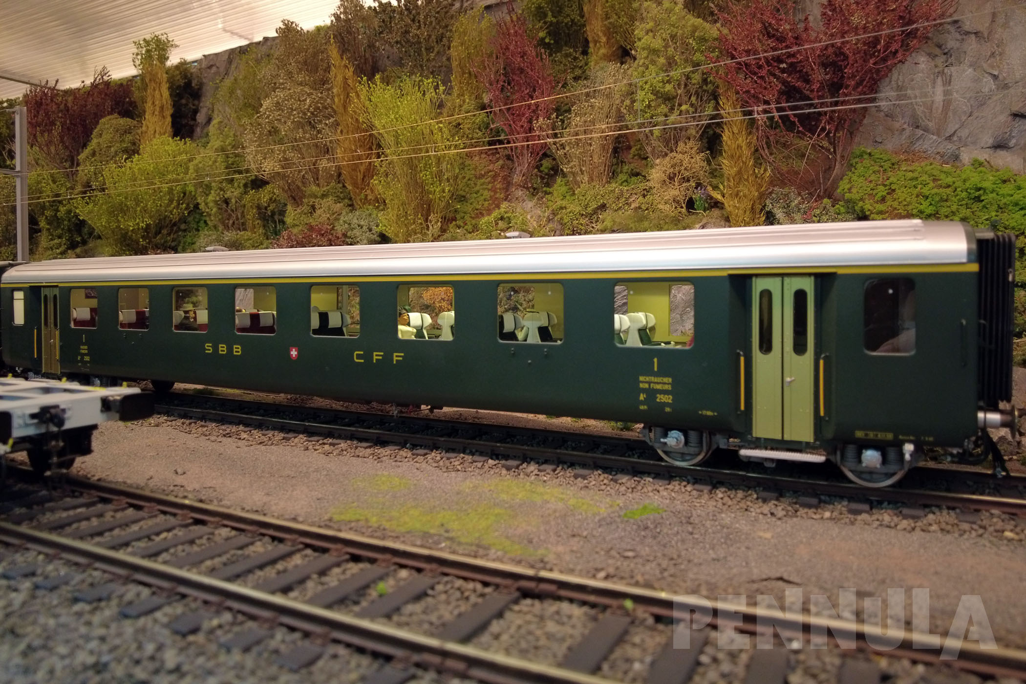 Die neue Modelleisenbahn in Spur 1 der Leuvense Spooreen Vrienden mit Märklin Lokomotiven