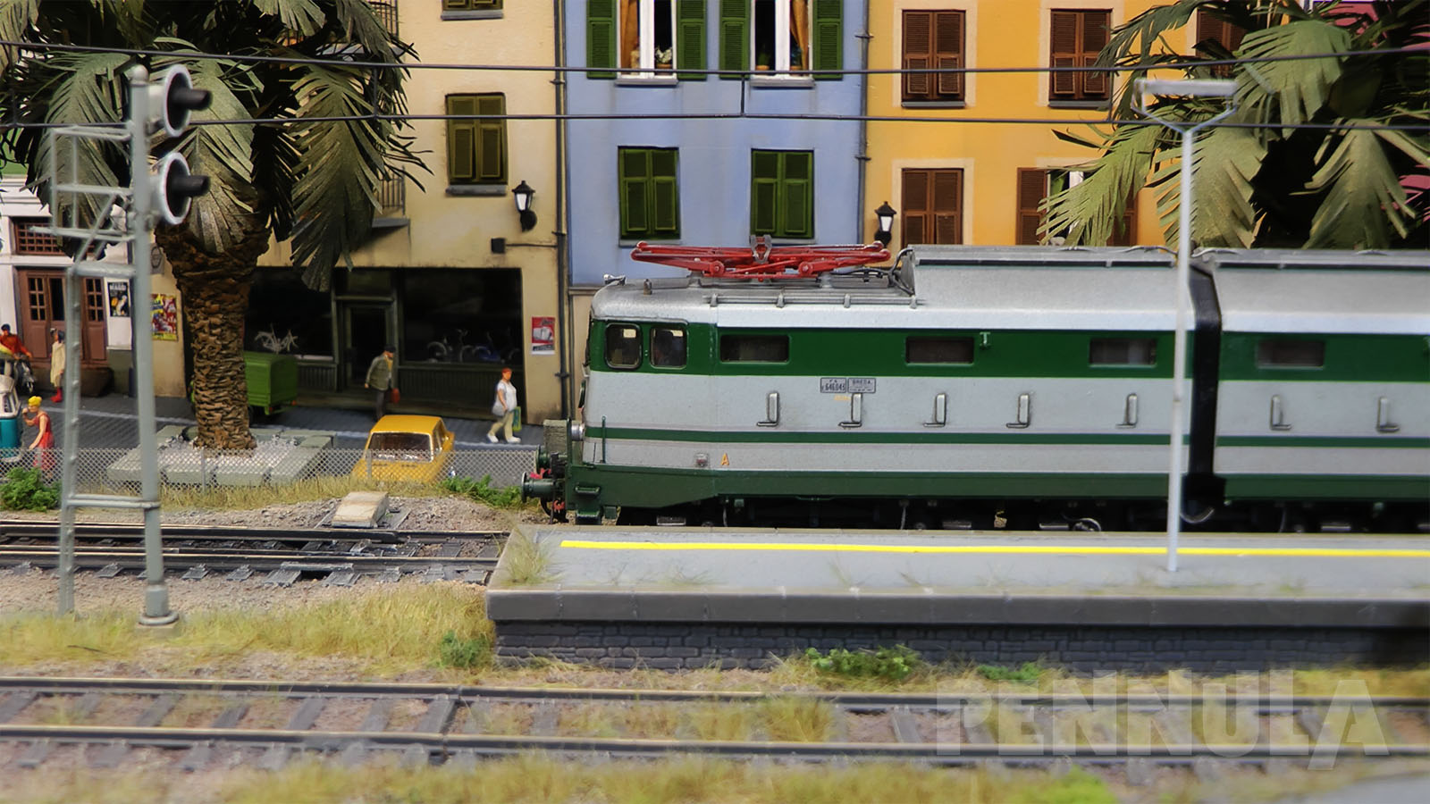 Eisenbahn Italien - ACME und Rivarossi Modellbahn H0 - Bahnhof Giacomo von Maurice Kleverwal