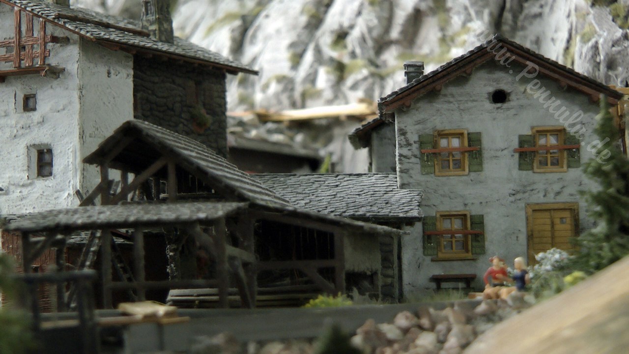 Modellbahn Schweiz im Miniatur Wunderland