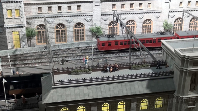 Die größte Modelleisenbahn in Japan ist das Hara Model Railway Museum Yokohama