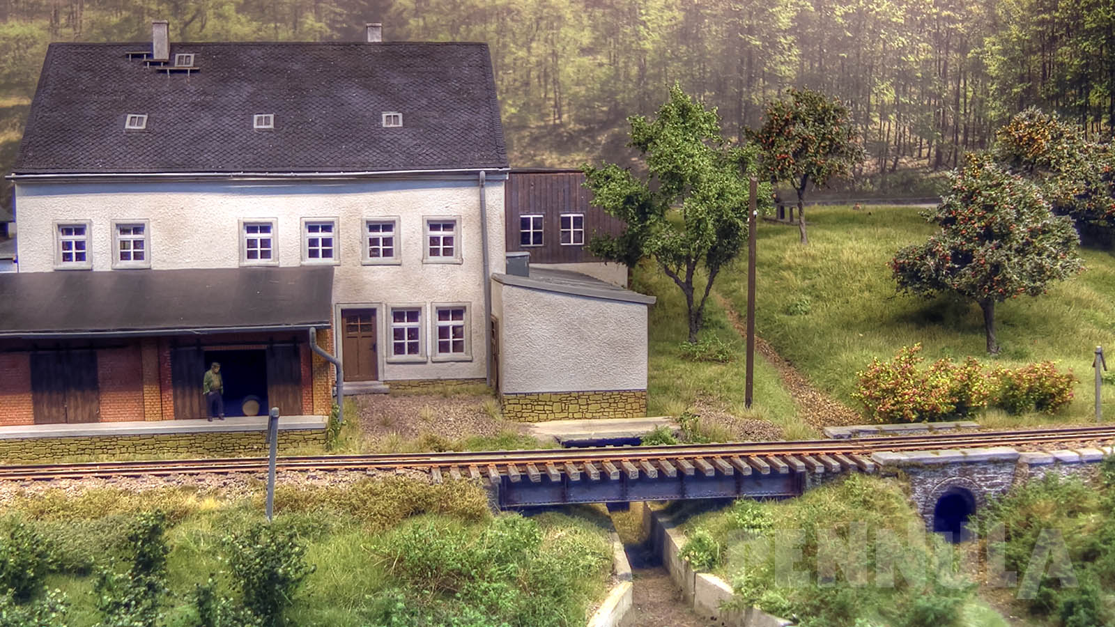 Die Preßnitztalbahn im Modell - Sächsische Schmalspurbahn Erzgebirge - Anschluß Wolf