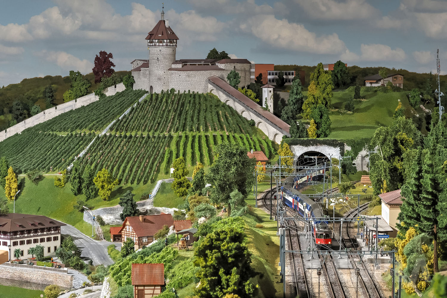 Smilestones Modelleisenbahn - Führerstandsmitfahrt mit Schweizer Zügen