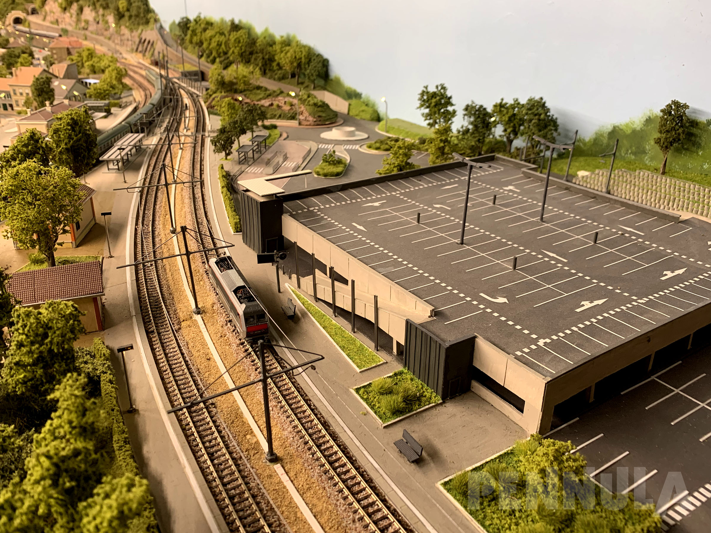 Spur N Modelleisenbahn und Modellzüge der SNCF - Modulare Modellbahn aus Frankreich