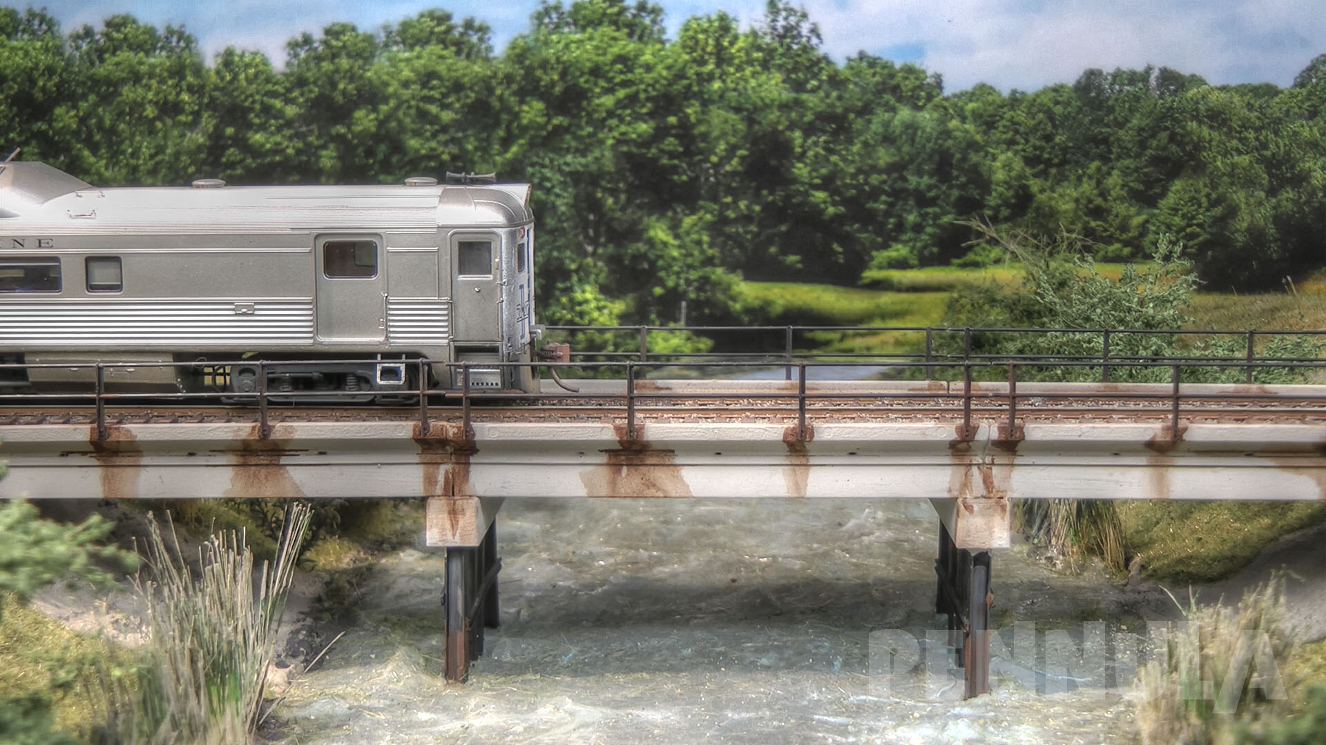 Traumhafte US Modellbahn in Spur H0 Cold Water Junction von Gerrit Schoenmaker (Modeltrein Expo On traXS 2023)